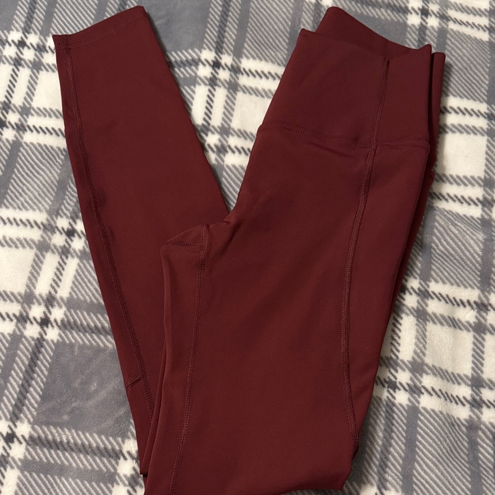 Mono B Burgundy Leggings